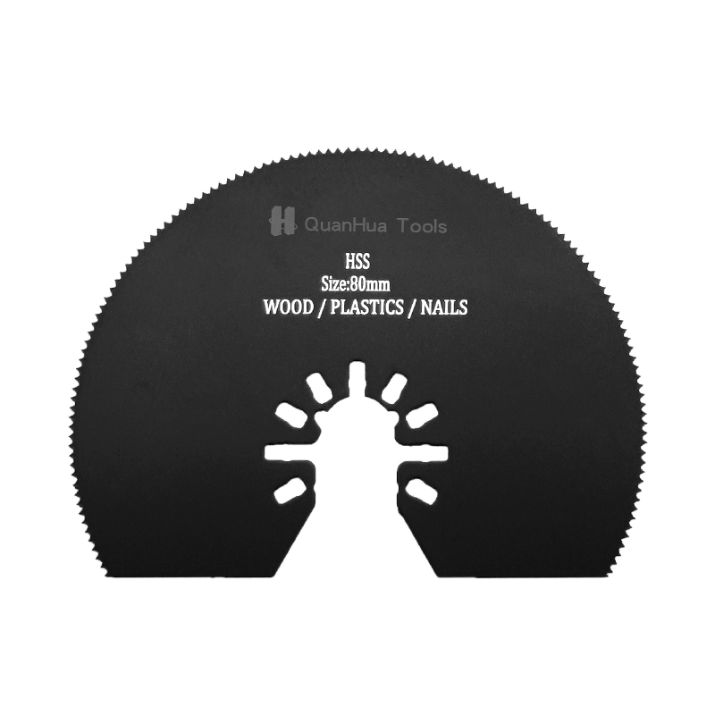 80 mm átmérőjű, gyorsan összeszerelhető nagysebességű acél félkörfűrészlap QH-1010HK